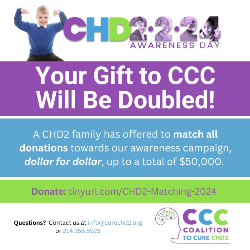 Coalition to Cure CHD2 on LinkedIn: #curechd2 #chd2awarenessday