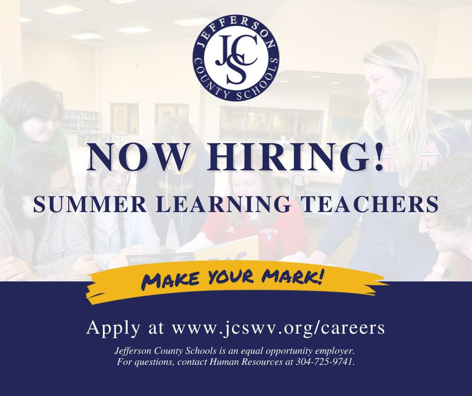 Jefferson County Schools WV on LinkedIn: Ready to make your mark with Jefferson County Schools WV on LinkedIn: Ready to make your mark with