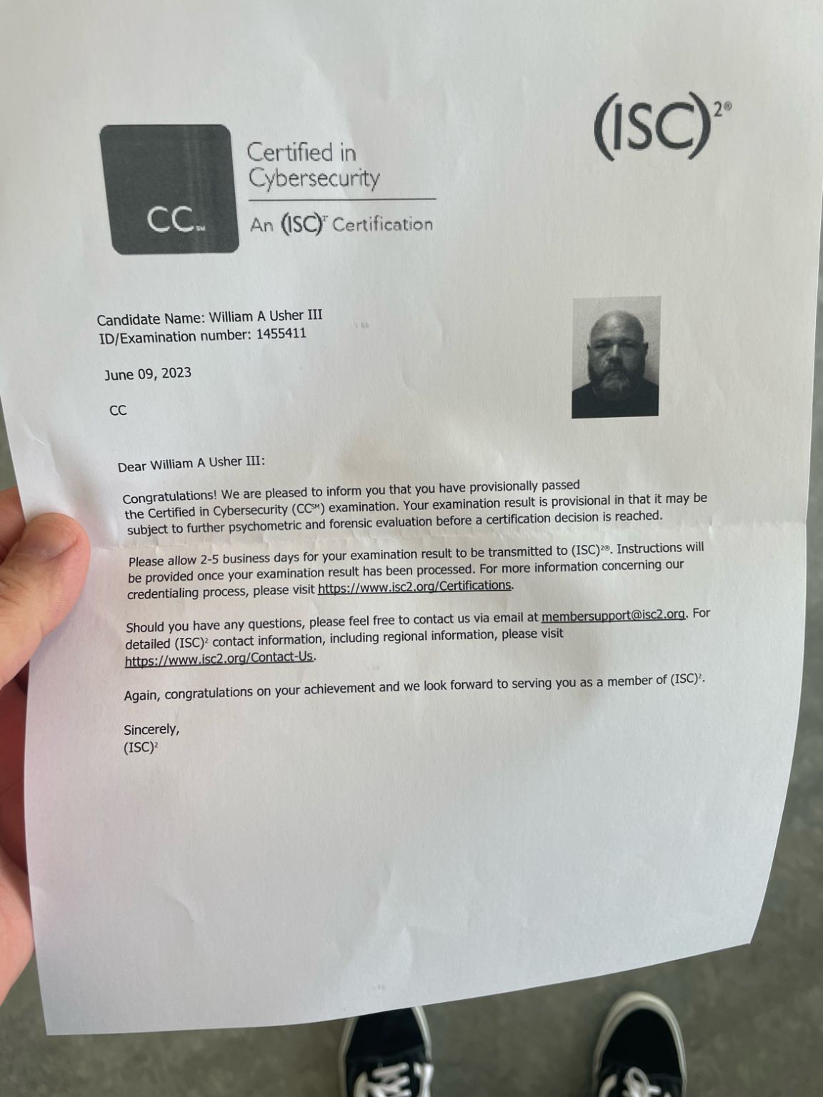 William Usher on LinkedIn: The first of many Passed my CC Exam today William Usher on LinkedIn: The first of many Passed my CC Exam today