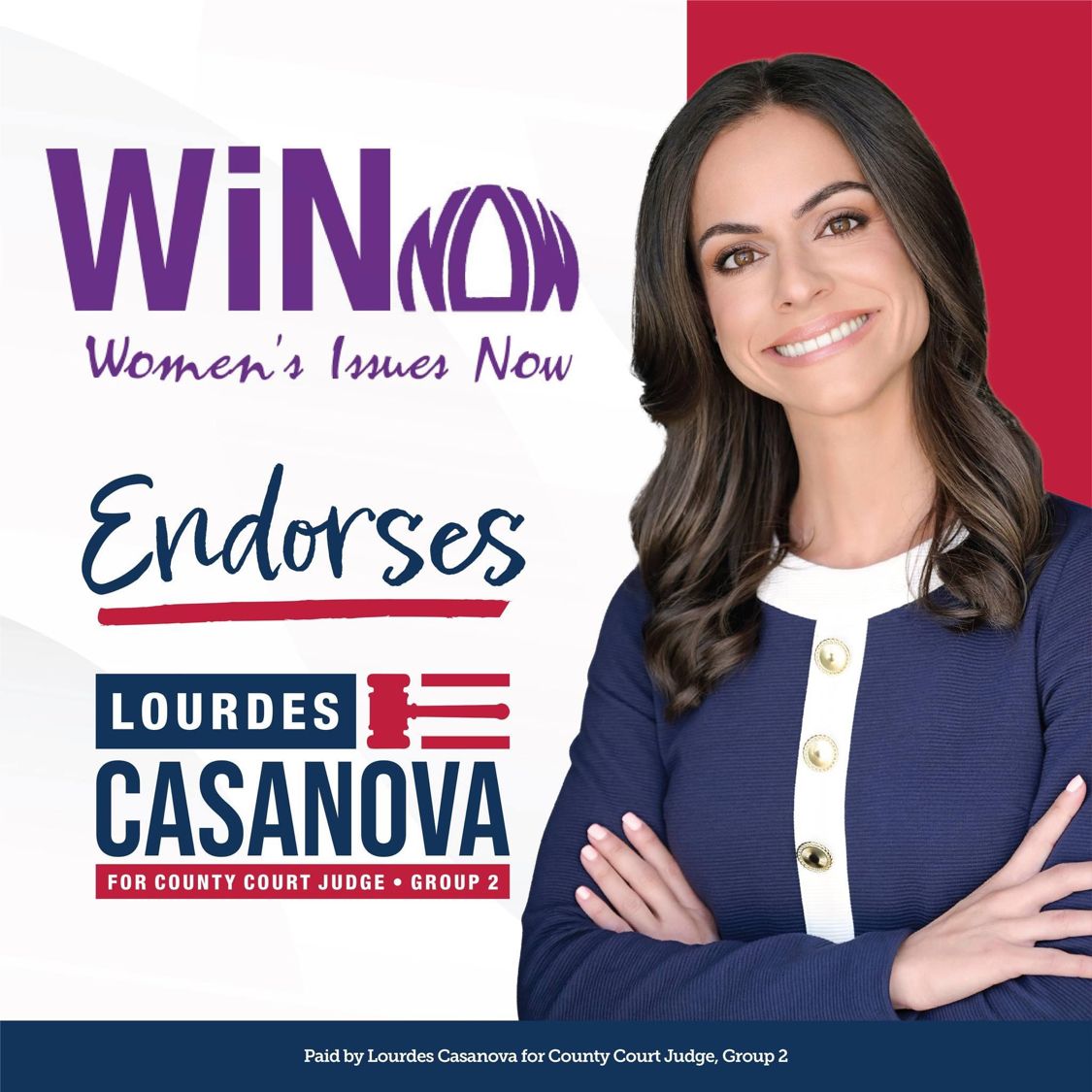 Lourdes Casanova for County Court Judge Group 2 on LinkedIn: 🗞GREAT Lourdes Casanova for County Court Judge Group 2 on LinkedIn: 🗞GREAT