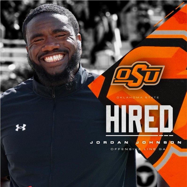 Kelton Jordan Johnson - Football Coach - Oklahoma State University |  LinkedIn