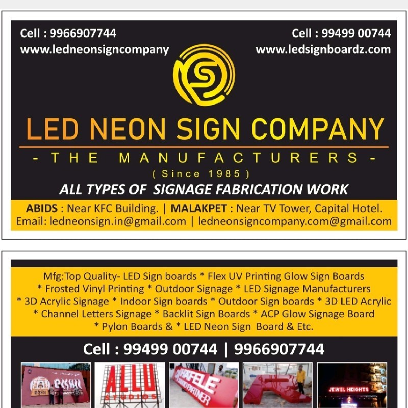 LED Sign Board - LED Letter Board Manufacturer from Gurugram