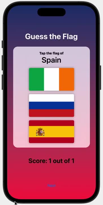 SwiftUI Tutorial: Build a flag guessing game with VStack, images