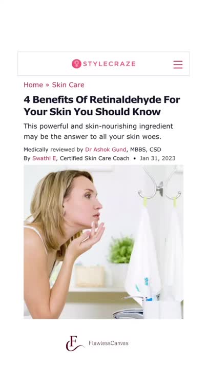 4 Benefits Of Retinaldehyde For Your Skin You Should Know  