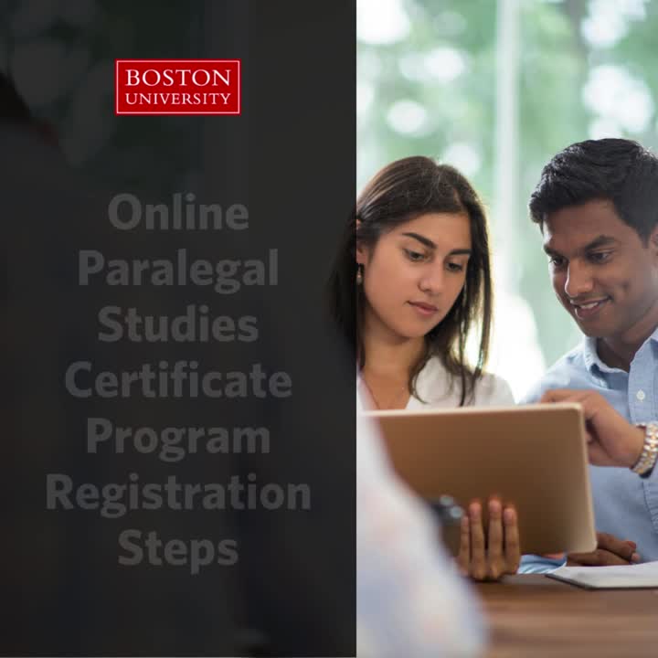 How to register for Paralegal Studies Boston University Paralegal How to register for Paralegal Studies Boston University Paralegal