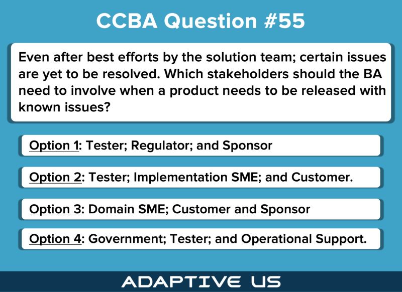 Adaptive US Inc on LinkedIn: FREE CCBA Exam Mock Questions   Exam Info Adaptive US Inc on LinkedIn: FREE CCBA Exam Mock Questions   Exam Info