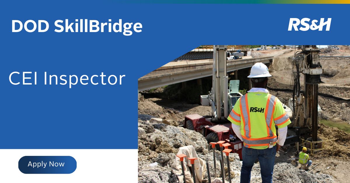Life at RS H on LinkedIn: SkillBridge CEI Inspector in Jacksonville Life at RS H on LinkedIn: SkillBridge CEI Inspector in Jacksonville