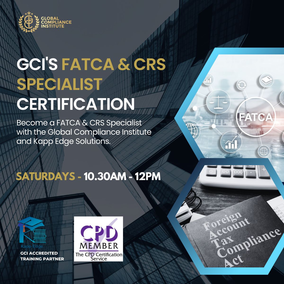 Global Compliance Institute on LinkedIn: Become a FATCA CRS Global Compliance Institute on LinkedIn: Become a FATCA CRS