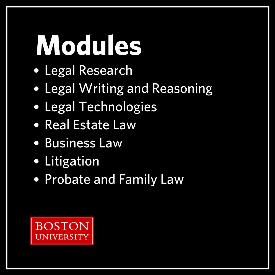 Boston University Paralegal Studies Certificate Program on LinkedIn: # Boston University Paralegal Studies Certificate Program on LinkedIn: #