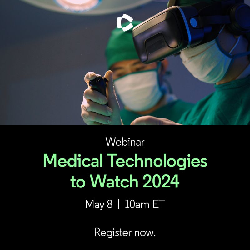 Clarivate on LinkedIn: Medical Technologies to Watch 2024