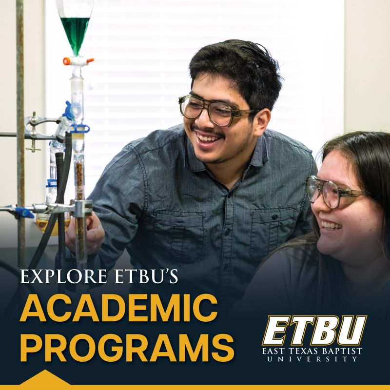 East Texas Baptist University on LinkedIn: Students at ETBU can choose East Texas Baptist University on LinkedIn: Students at ETBU can choose