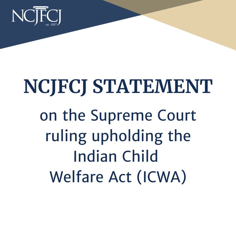 National Council of Juvenile and Family Court Judges on LinkedIn: #icwa National Council of Juvenile and Family Court Judges on LinkedIn: #icwa