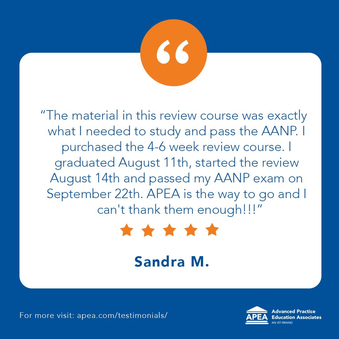 Review for the NP certification exam with the best instructors Your Review for the NP certification exam with the best instructors Your