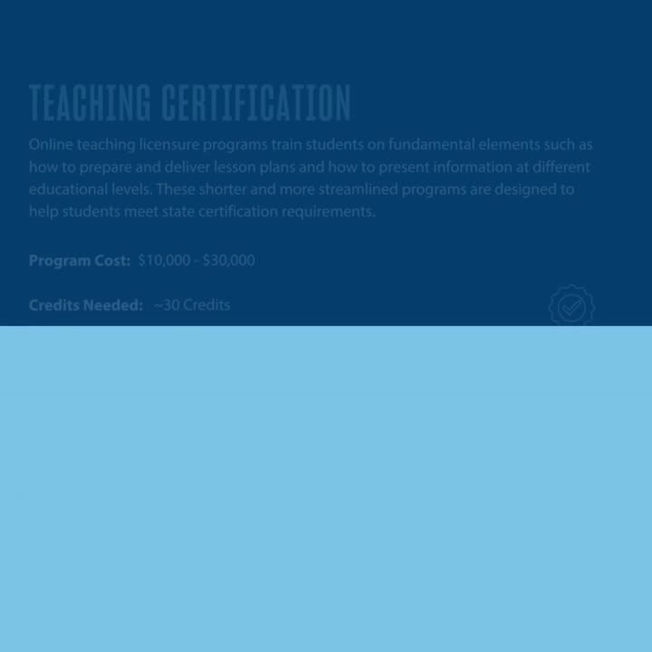 Video Learn the difference between teaching certificate programs and Video Learn the difference between teaching certificate programs and