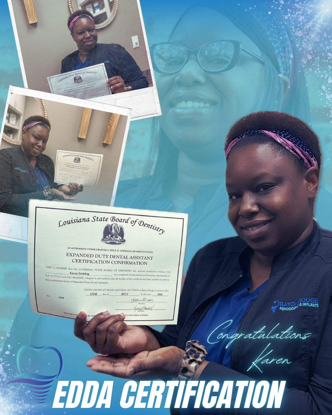 Alayna Guillory on LinkedIn: #edda #dentalassistant #certification # Alayna Guillory on LinkedIn: #edda #dentalassistant #certification #