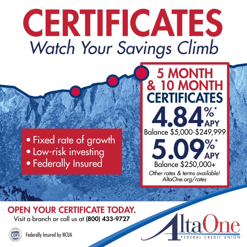 AltaOne Federal Credit Union on LinkedIn: Watch Your Savings Climb With AltaOne Federal Credit Union on LinkedIn: Watch Your Savings Climb With