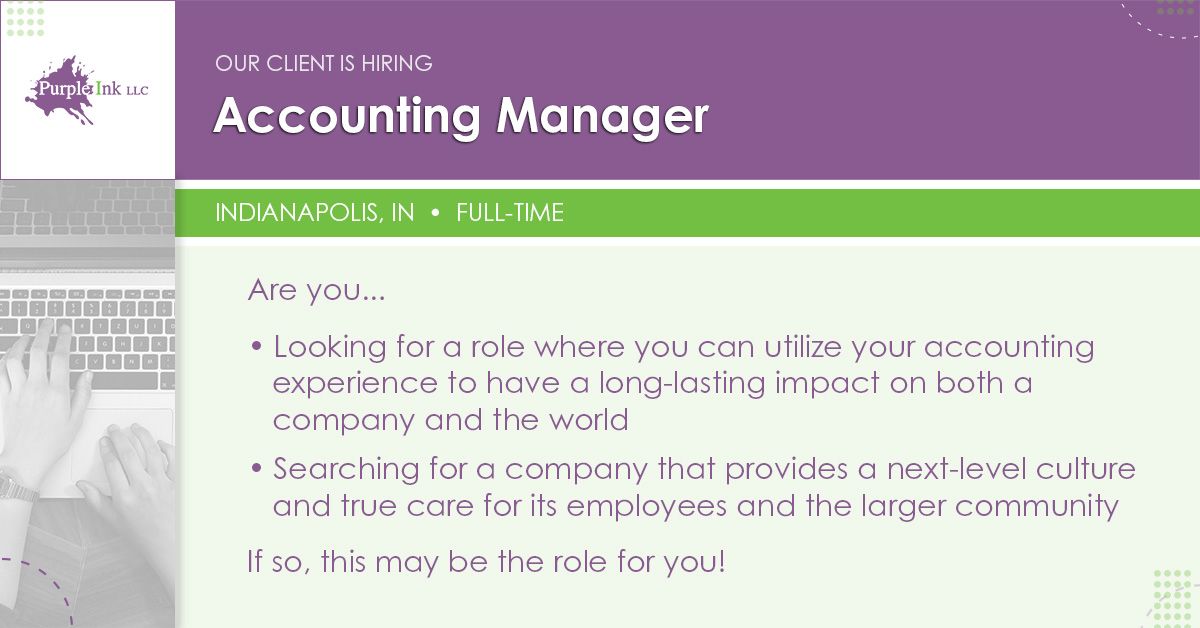 Peggy Hogan SHRM SCP CPCC on LinkedIn: Accounting Manager Purple Peggy Hogan SHRM SCP CPCC on LinkedIn: Accounting Manager Purple