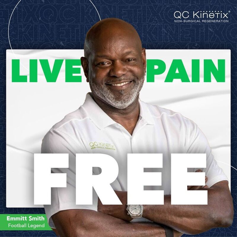 QC Kinetix can help you recover and play sports. Schedule a
