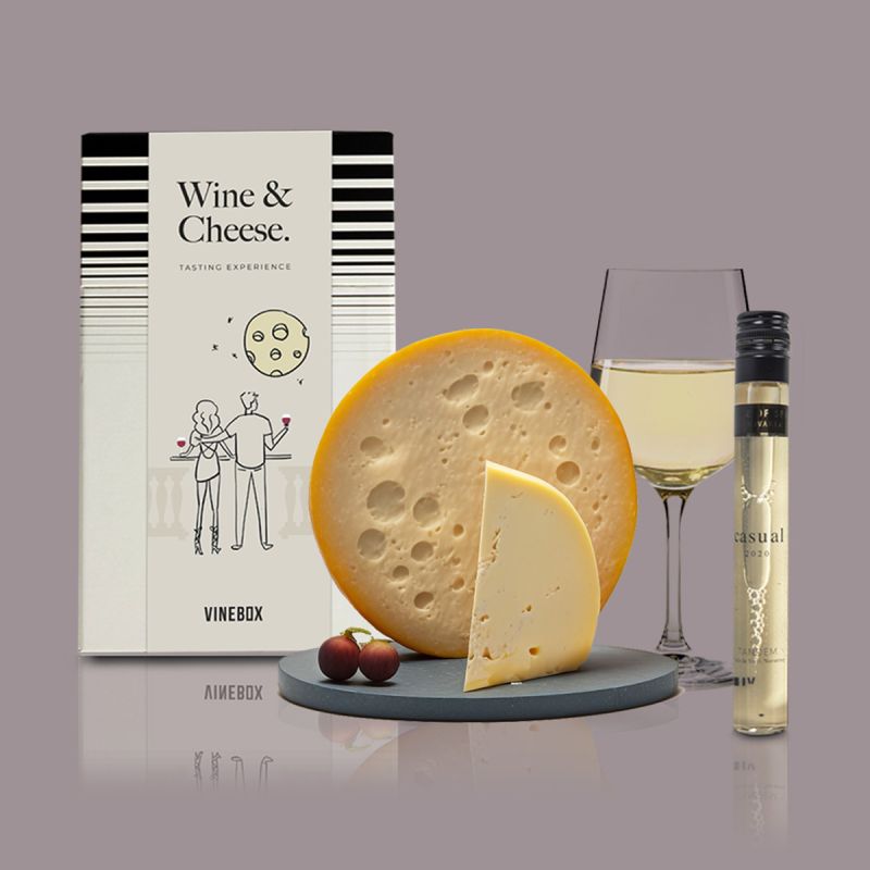 Wine & Cheese - VINEBOX 6-Wine Tasting