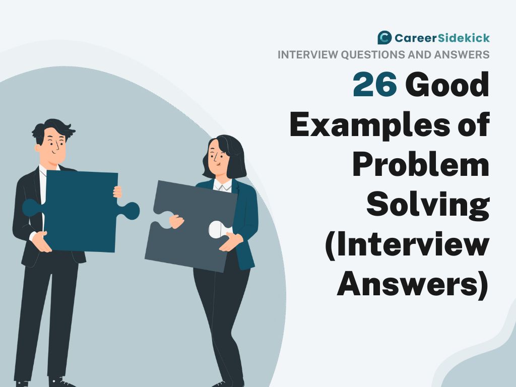 problem solving interview answers examples