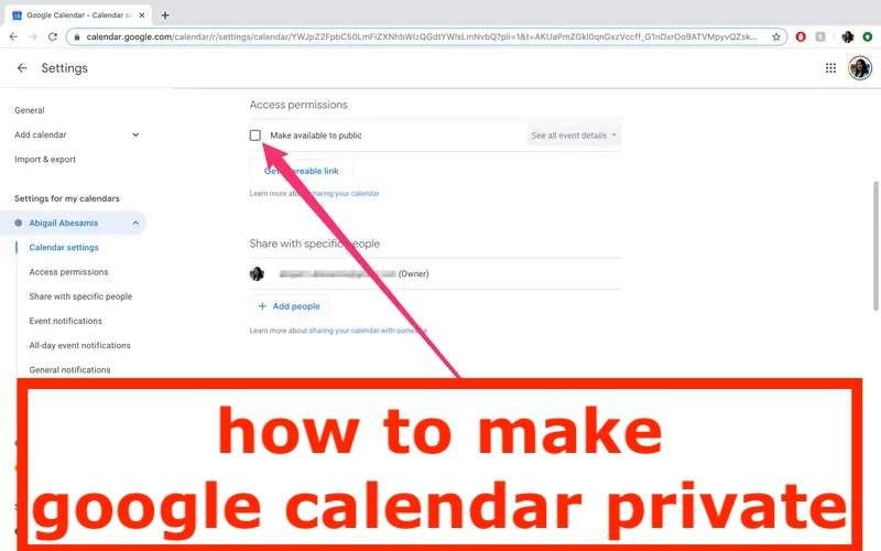 AnHome Us on LinkedIn: How to Make Google Calendar Private: A Step by AnHome Us on LinkedIn: How to Make Google Calendar Private: A Step by