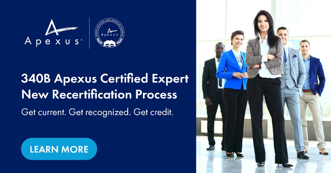 Apexus LLC on LinkedIn: Exciting news for Apexus Advanced 340B Apexus LLC on LinkedIn: Exciting news for Apexus Advanced 340B