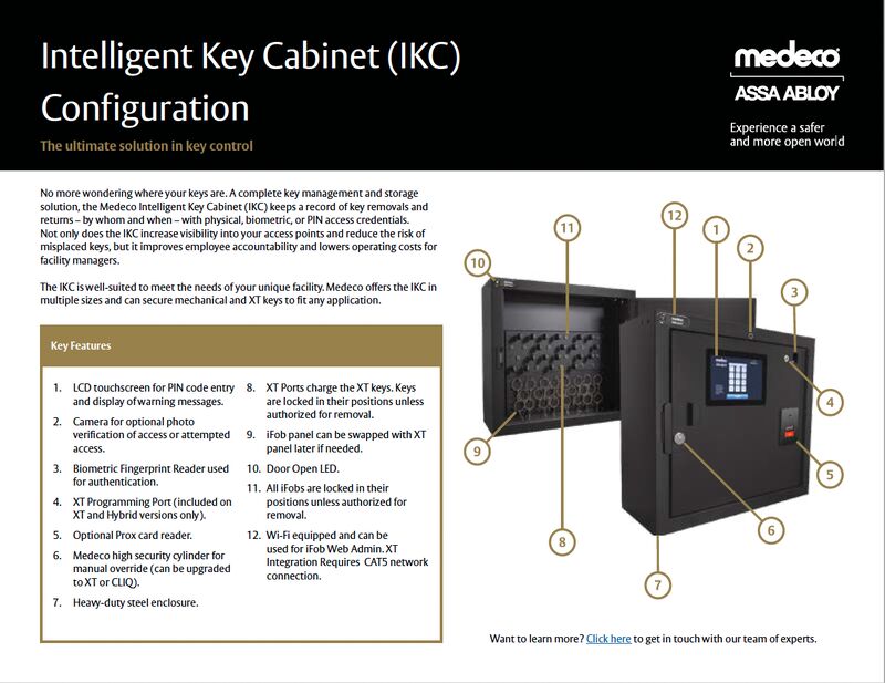 Intelligent Key Cabinet (IKC)