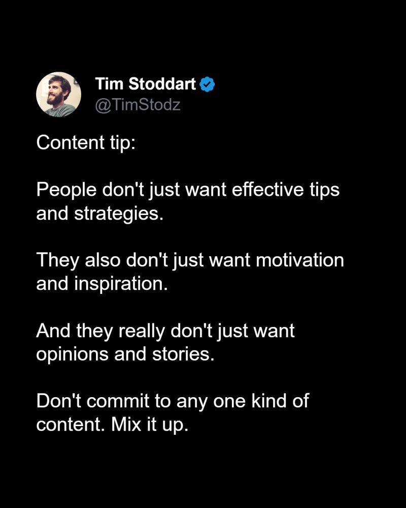 Why brands are diverse, Tim Stoddart posted on the topic