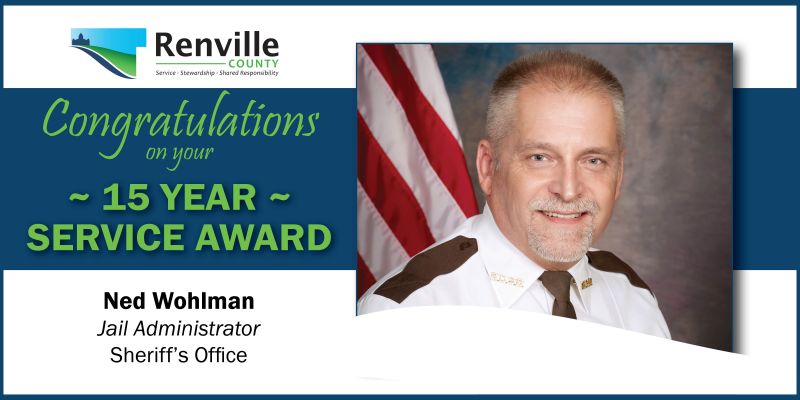 Renville County on LinkedIn: Jail Administrator Ned Wohlman recently Renville County on LinkedIn: Jail Administrator Ned Wohlman recently