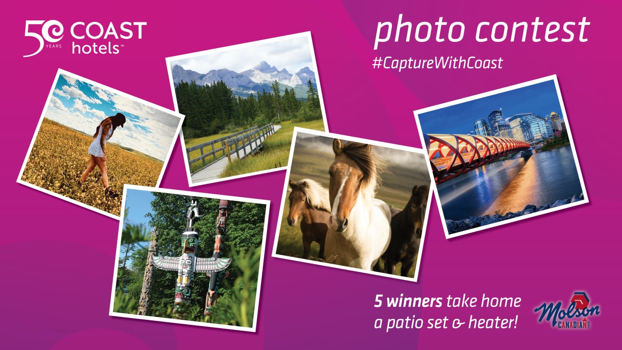 #CapturewithCoast - Photography Contest - 5 best images win patio set + heater