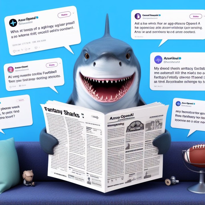AI-Powered Content Creation Adventures: Leveraging Azure OpenAI for Fantasy  Sharks' Social Media Blitz