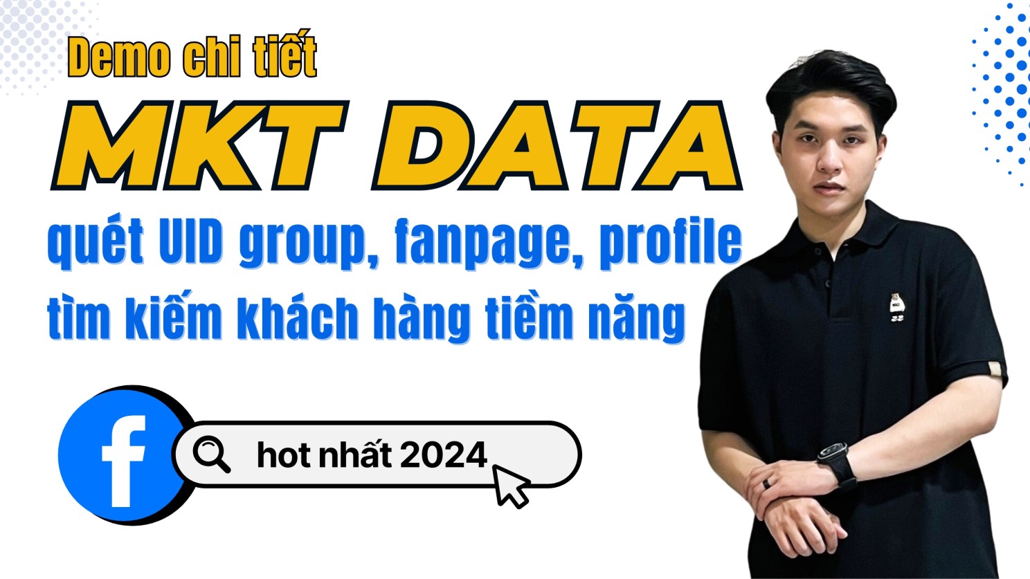 Phần Mềm Quét UID Group Fanpage Profile Hàng Loạt Tự Động 2024