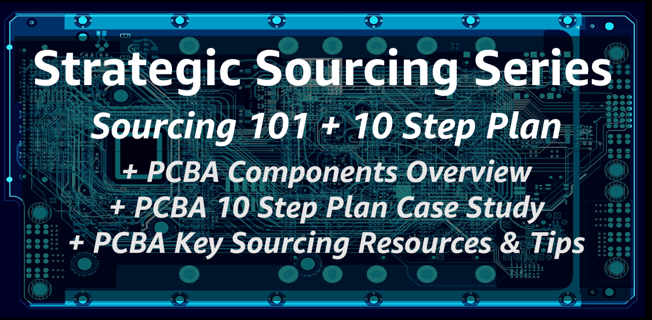 Strategic Sourcing Series: Sourcing 101 + 10 Step Plan