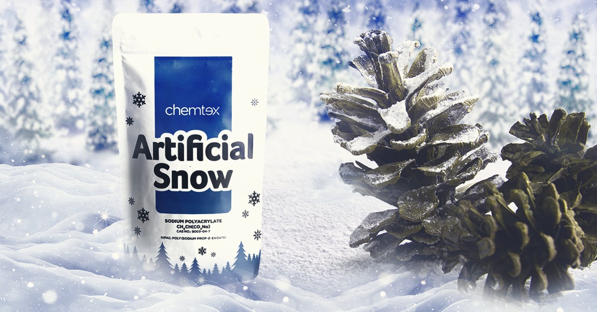 Make Instant Snow with Chemtex Artificial Snow Powder
