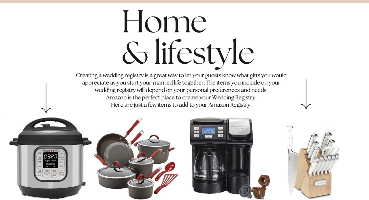 Wedding Registry Essentials Curate a Stylish and Functional Wishlist