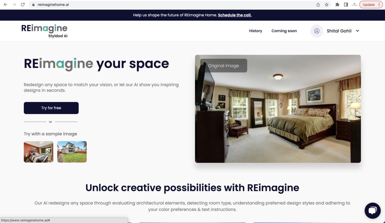 REimagineHome.ai.: The Future of Interior Design Made Simple and ...