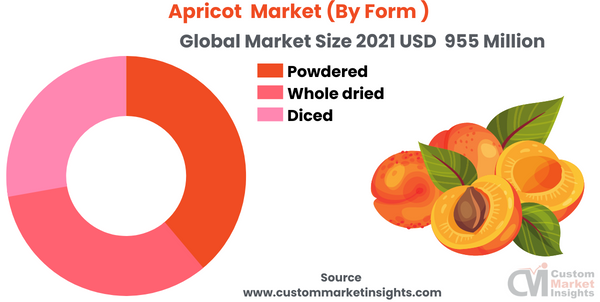 At 6.7% CAGR, Global Apricot Market Size & Share Surpass US$ 1254 Million  By 2030
