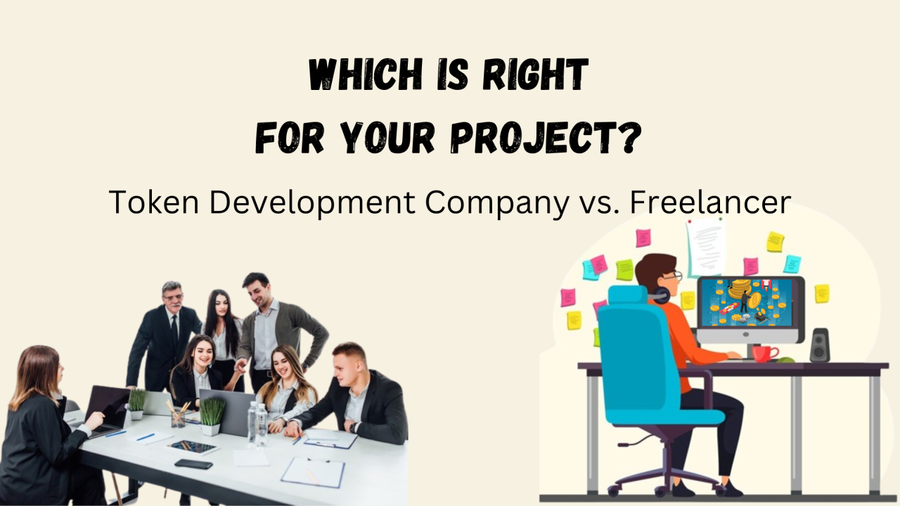 Token Development Company vs. Freelancer: Which is Right for Your Project?