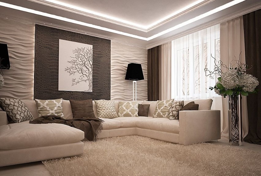 28 Cream And Brown Living Room Ideas
