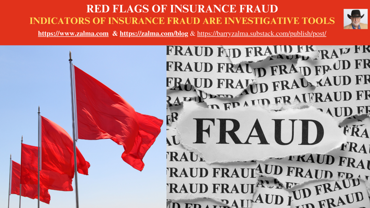 Red Flags of Insurance Fraud