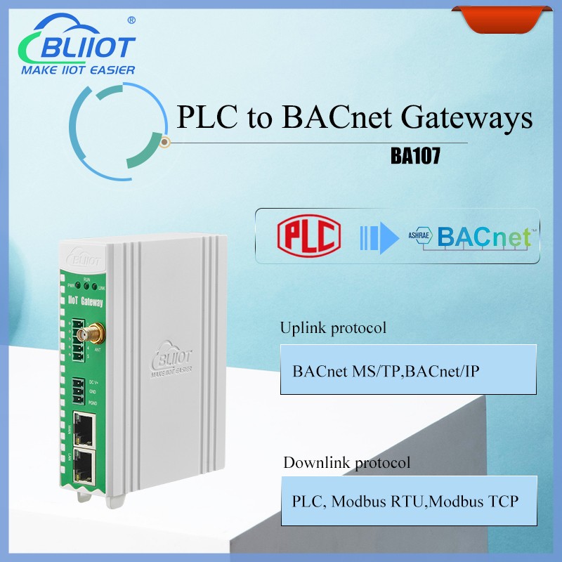 PLC to BACnet gateway BA107