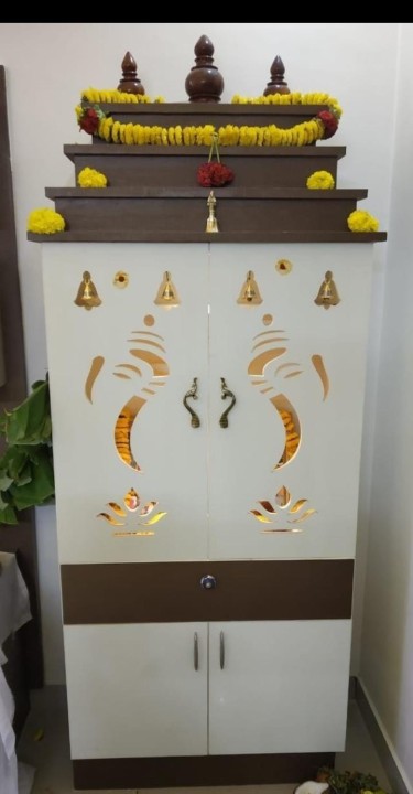 Pooja Cabinet Design In Chennai