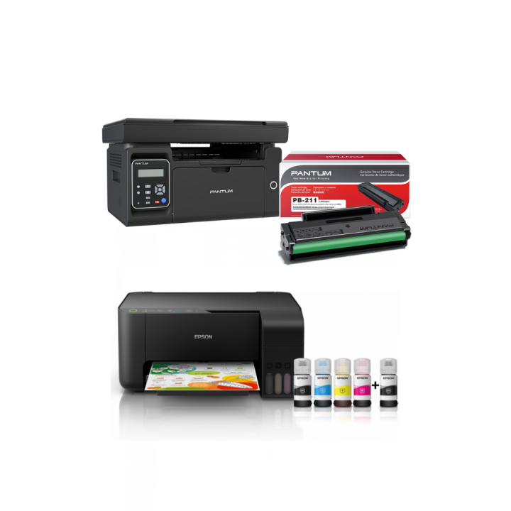 Quelle est la différence entre l'imprimante laser et l'imprimante à jet  d'encre ?