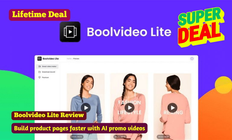 Boolvideo Lite Review – Build product pages faster with AI promo ...