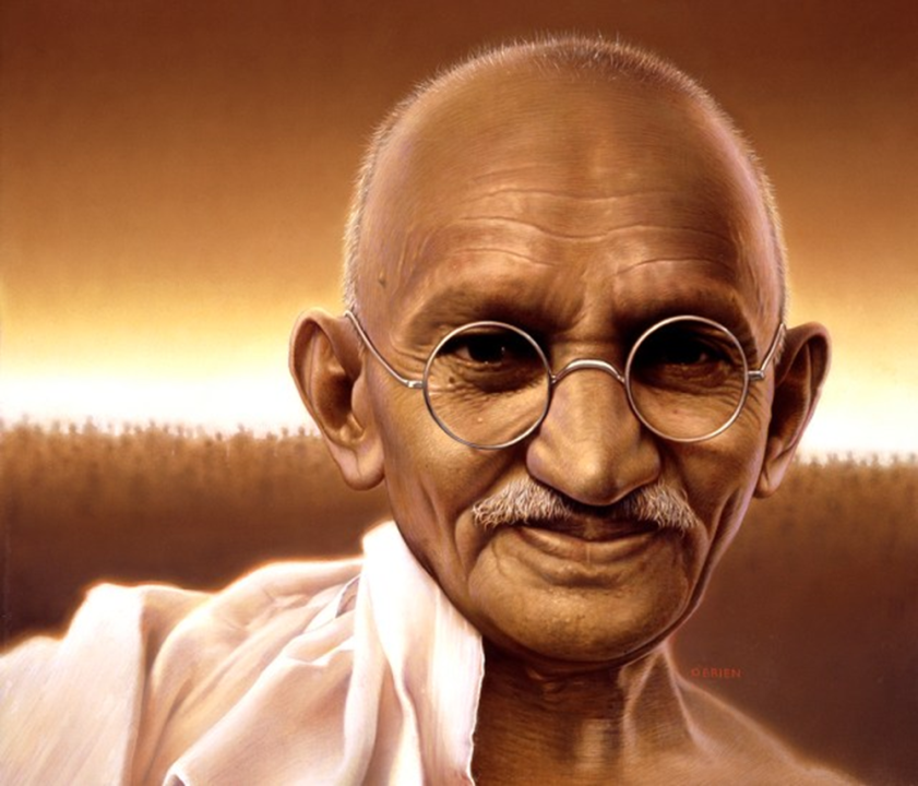 Mahatma Gandhi and the dignity of labor!