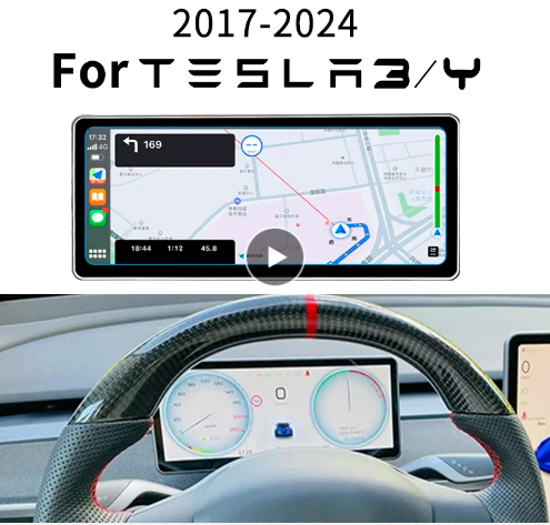 For Tesla Model 3 Y 9/10.26 Inch Heads Up Display Digital