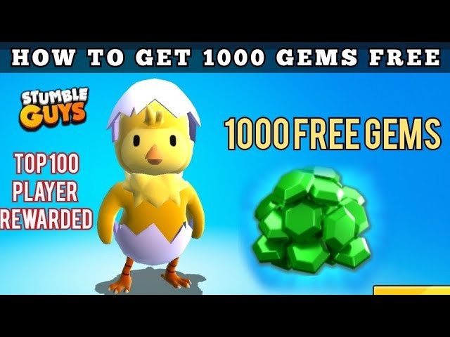 How To Get 1000 In Stumble Guys Gems Generator