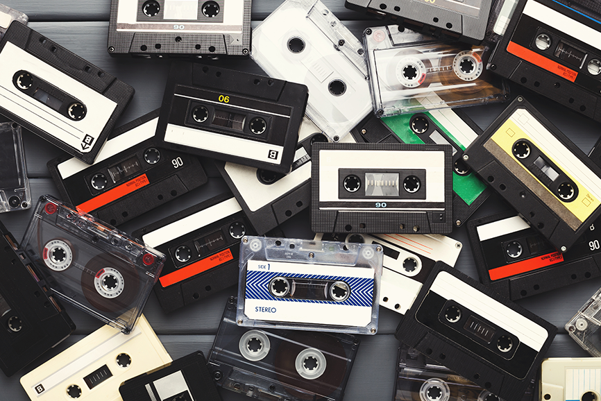 What is an audio cassette tape?