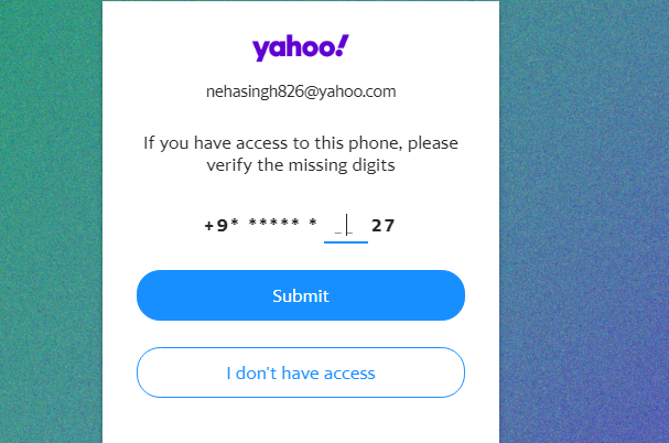 What to do if you can't access your Yahoo email?