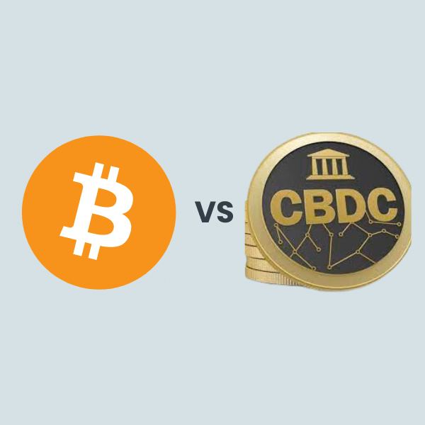 cbdc vs bitcoin